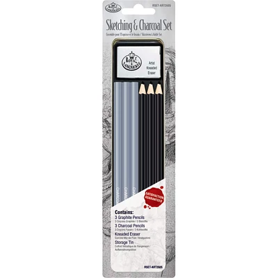 Royal & Langnickel® Mini Sketching & Charcoal Set
