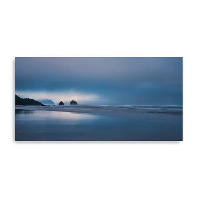 Distant Sea Stacks Canvas Giclee