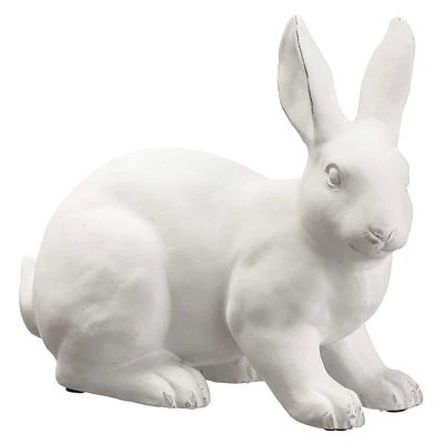 10" White Bunny