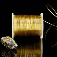 28 Gauge Gold Beading Wire by Bead Landing™