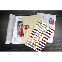 Letistitch Santa's Secret Counted Cross Stitch Kit