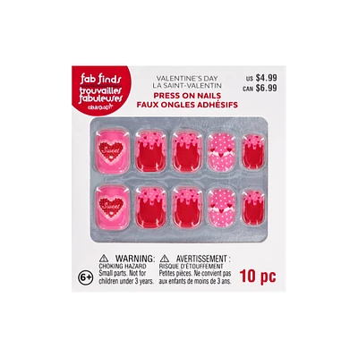 Sweet Heart Press On Nails by Creatology™ Fab Finds