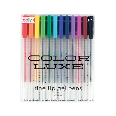 Color Luxe 12 Color Gel Pen Set