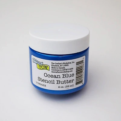 The Crafter's Workshop Ocean Blue Stencil Butter