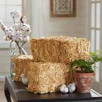 12 Pack: 13" Decorative Straw Bale by Ashland®