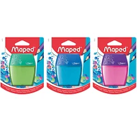 Assorted Maped® Shaker 2 Hole Pencil Sharpener, 25ct.