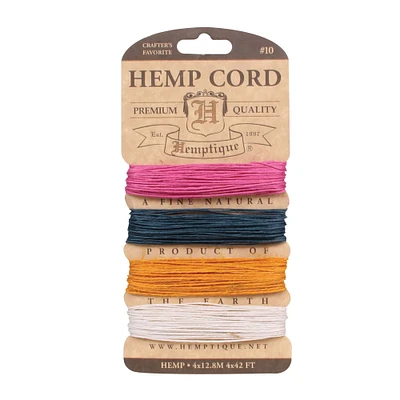 Hemptique® Spring Hemp Cord Set, 10lb. 