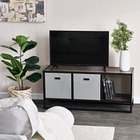 Household Essentials Jamestown TV Stand