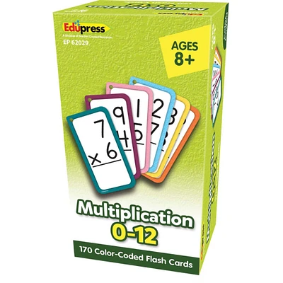 Edupress™ Multiplication All Facts 0-12 Flash Cards