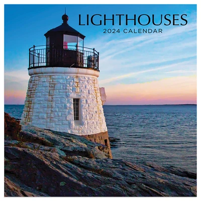 TF Publishing 2024 Lighthouses Mini Calendar