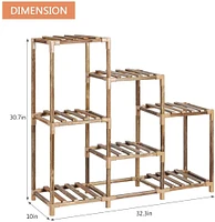 NEX™ 3 Tier Weekday Ladder Garden Plant Rack