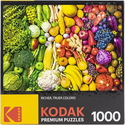 Kodak Premium Rainbow Superfoods 1000 Piece Jigsaw Puzzle
