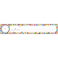 Confetti Scheduling & Sentence Pocket Chart Inserts, 72ct.