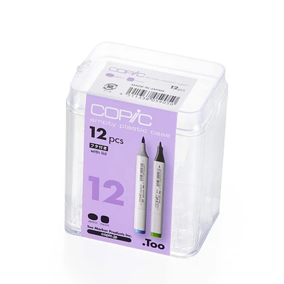 Copic® 12 Marker Empty Plastic Case