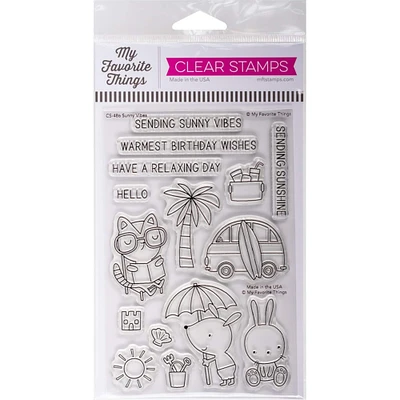 My Favorite Things® Sunny Vibes Clear Stamps