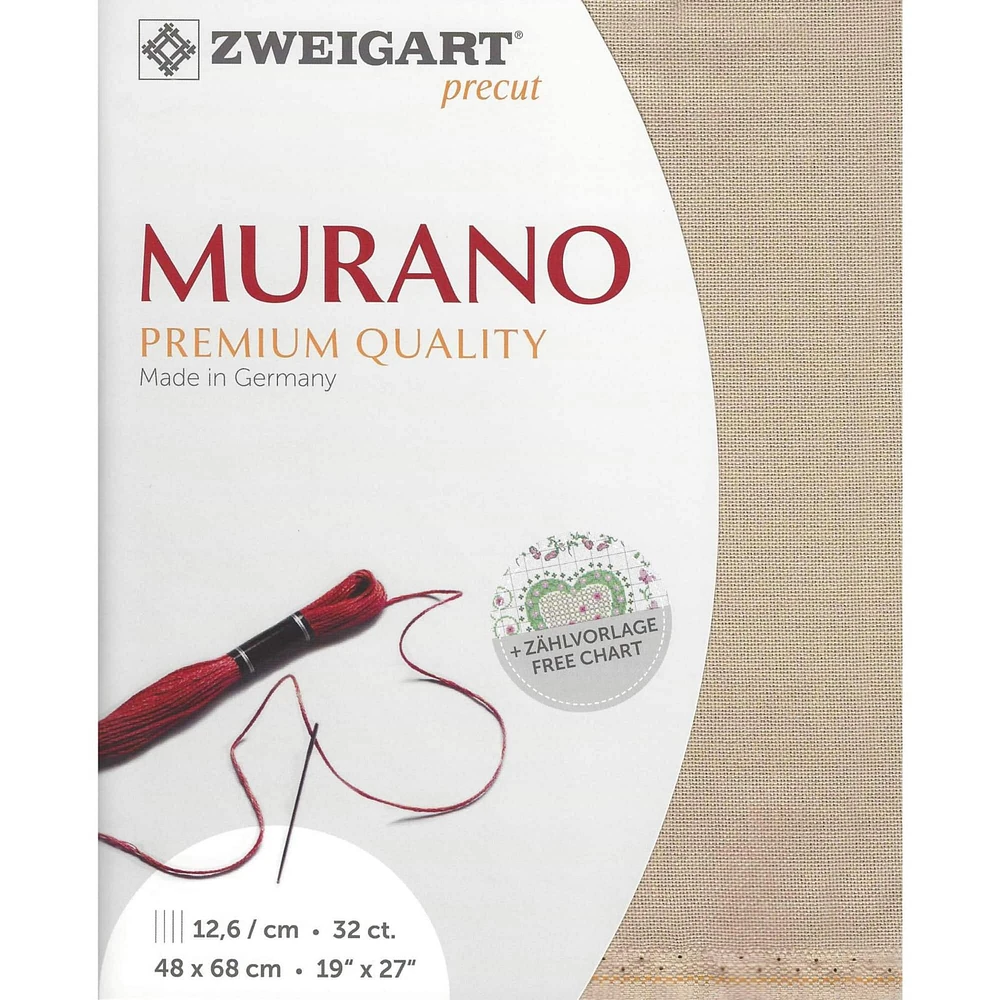 Zweigart® Murano 32 Count Pre-Cut Fabric