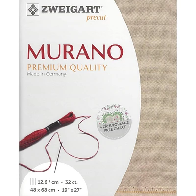 Zweigart® Murano 32 Count Pre-Cut Fabric