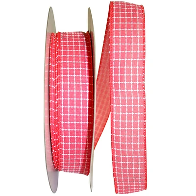 JAM Paper 1.5" Saddle Linen Ribbon