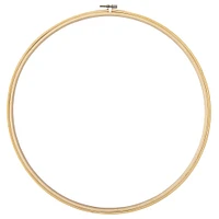 18 Pack: 14" Wooden Embroidery Hoop by Loops & Threads™