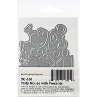 CottageCutz® Party Mouse With Presents Die
