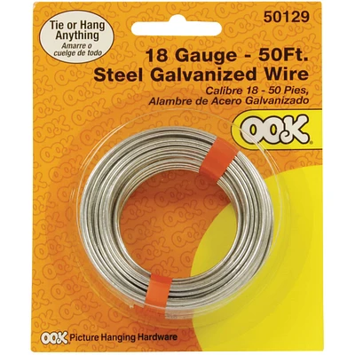 Ook® Gauge Steel Galvanized Picture Hanging Wire