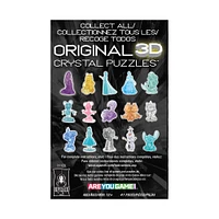 3D Crystal Puzzle - Disney Belle (Rose): 41 Pcs