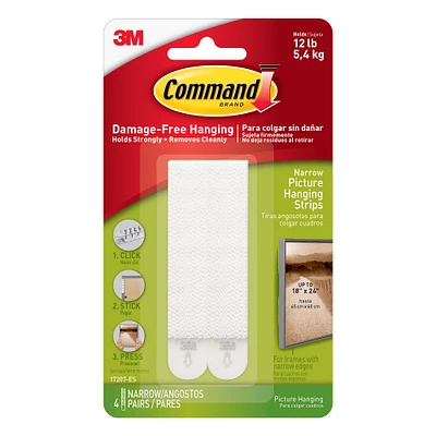 3M Command™ Narrow Picture Hanging Strips