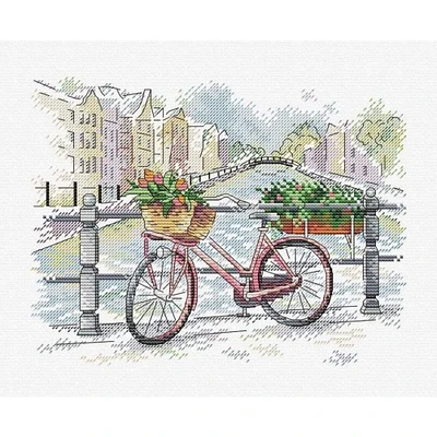 MP Studia On The Bridge Cross Stitch Kit