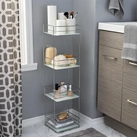 Elle Décor Limoges Collection Chrome Tier Spa Tower