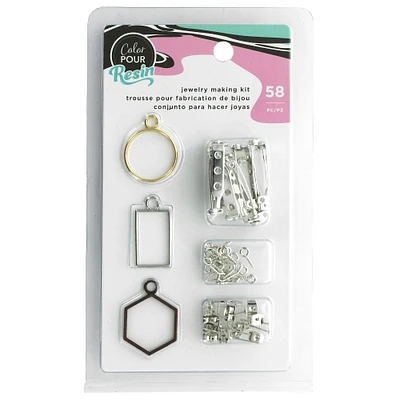 Color Pour Resin Jewelry Making Kit