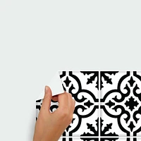 RoomMates Ornate Tile Backsplash Peel & Stick Giant Wall Decals