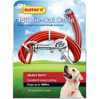 Ruffin' It Heavy Duty Dog Tie-Out Cable