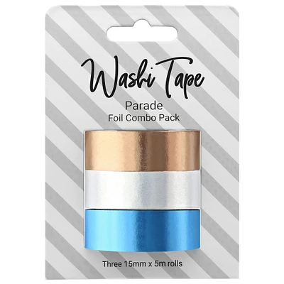PA Essentials Foil Parade Washi Tape Set
