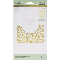 Spellbinders® Glimmer Foliage Background Hot Foil Plate