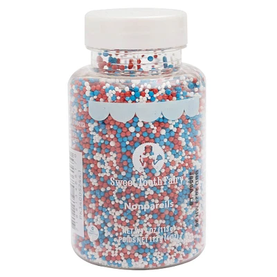 Sweet Tooth Fairy® Red, White & Blue Nonpareils