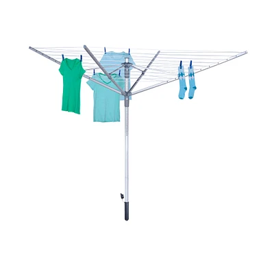 Honey Can Do 192ft. Aluminum Outdoor Umbrella Dryer