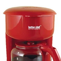 Better Chef Red 12-Cup Coffeemaker