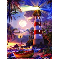 Sparkly Selections Lighthouse Diamond Painting Kit, Square Diamonds