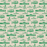 Schitt's Creek Café Tropical Precut Cotton Fabric