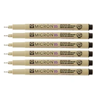 Pigma® Micron™ 05 Fine Line Black Pens, 6ct.