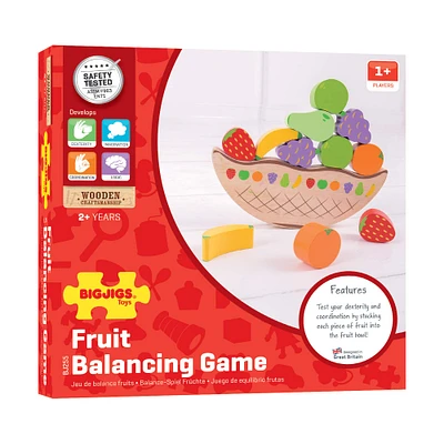 Bigjigs Toys® Wooden Fruit Balancing Game