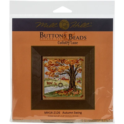 Mill Hill® Buttons & Beads Autumn Swing Counted Cross Stitch Kit