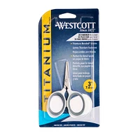 12 Pack: Westcott® 3" Straight Titanium Scissors