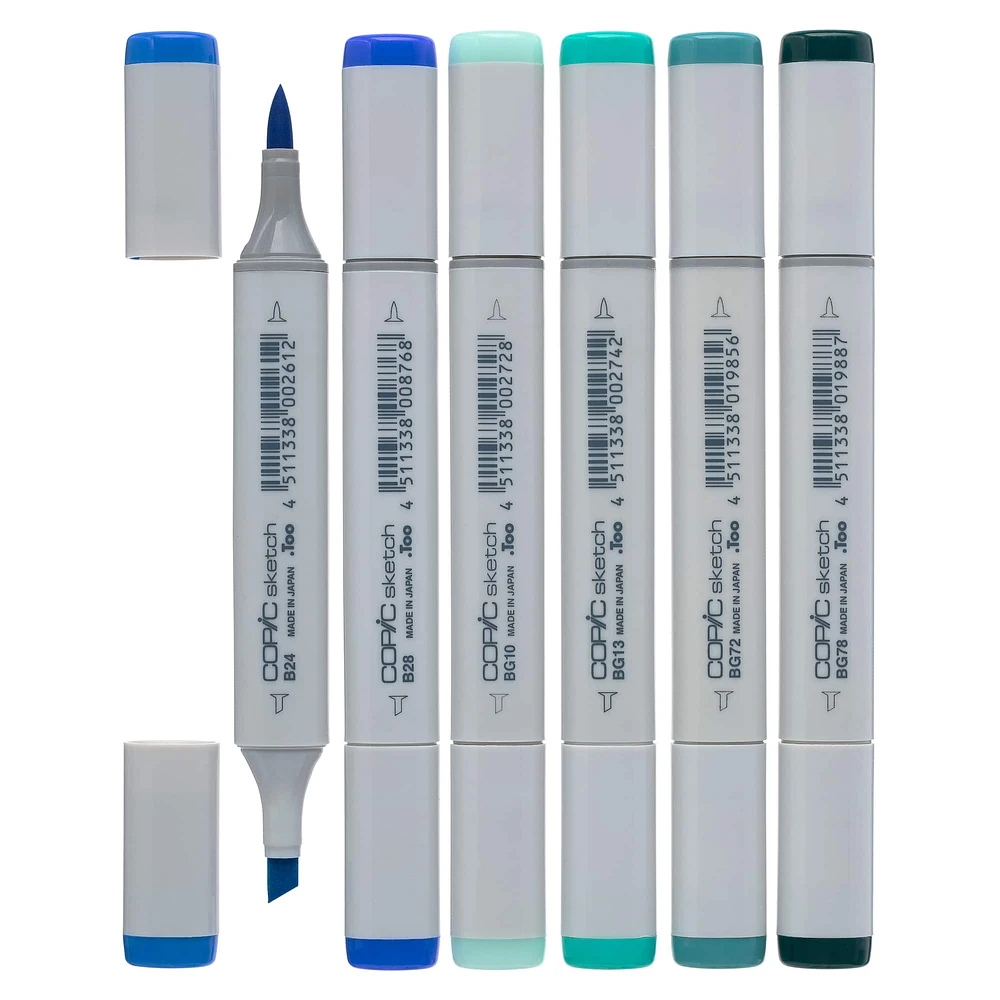 Copic® Sea & Sky Sketch Marker Set