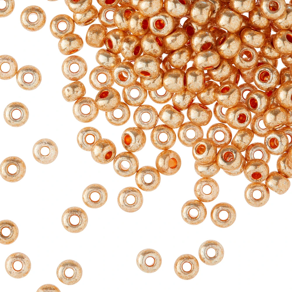 John Bead Metallic Czech Glass Seed Beads