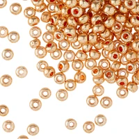 John Bead Metallic Czech Glass Seed Beads