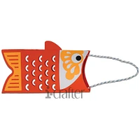 i-crafter Dies-Koi Pillow Box