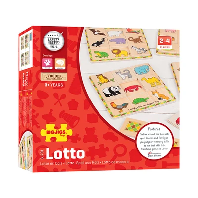 Bigjigs Toys® Wooden Lotto Game