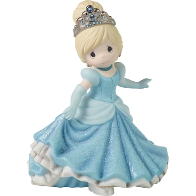 Precious Moments 7.25" Disney® 100th Anniversary Limited Edition Cinderella Bisque Porcelain Figurine