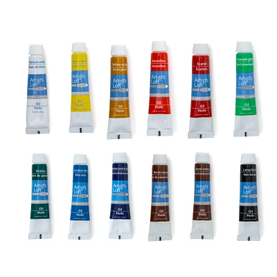 12 Pack: Oil Paint Set by Artist's Loft™ Fundamentals™